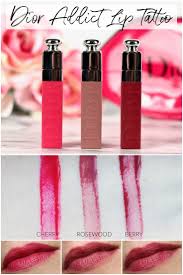 Dior Addict Lip Tattoo Review And Swatches Realizing Beauty Dior Addict Lip Dior Addict Lip Glow Lip Tattoos