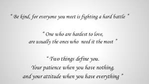 My Inspirations And Learned Lessons
