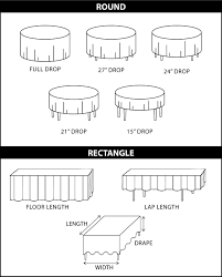 6ft Round Table Cloth Size Tablecloth Sizes Round Table Table Cloth
