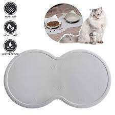 Dog Cat Bowl Mat Pet Food Mat Pet Food Tray Dog Placemat Fda Silicone Dog Feeding Mat Non Stick Food Pad Water Fo Pet Food Tray Pet Food Mat Dog Placemats
