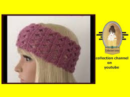 كروشيه بندانه للشعر بغرزة الفيونكه خطوه بخطوه Crochet Headband Tutorial Step By Step Crochet Crochet Headband Crochet Hats