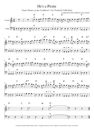 Download sheet music for jarrod radnich. He S A Pirate For Violin Cello Duet Sheet Music For Violin Cello String Duet Musescore Com