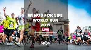 100% of all entry fees goes to spinal cord research. Replay Wings For Life World Run 2019 Global Event Youtube