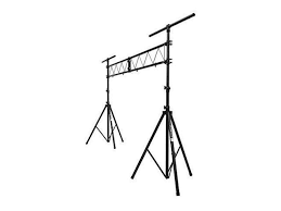 On Stage Stands Ls7730 Backline Lighting Stand With Truss Black Newegg Com