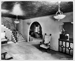 Interior Foyer Of The Main House At The Garden Of Allah Hotel Garden Of Allah Maine House Hollywood Hotel