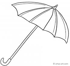 Regenschirm Ausmalbild Gratis Ausdrucken Ausmalen Artus Art
