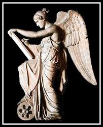 In greek mythology, nemesis (greek, νέμεσις), also called rhamnousia/rhamnusia (the goddess of rhamnous) at her sanctuary at rhamnous, north of marathon, was the spirit of divine retribution. Greek Mythology Nemesis The Goddess Of Revenge Greek Mythology Goddess Sculpture Greek Gods And Goddesses
