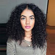 Risbaer 3.9 out of 5 stars 106 ratings Vigour Beauty Short Hair Wigs Middle Part Kinky Curly Synthetic Heat Resistant Fiber Natural Looking Loose Wavy Black Wigs For Black Women 18inch Buy Online In Solomon Islands At Solomon Desertcart Com Productid