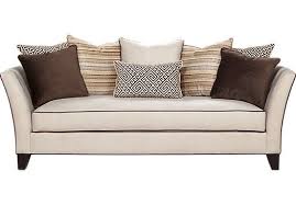 Sofia Vergara Santorini Sofa Upholstered Sofa Sofa Styling Living Room Sets Furniture