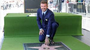Sir David Beckham honoured with star on Hollywood Walk of Fame