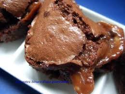 Financiers Au Chocolat Et Caramels Sales Recette Recette Entremet Recette Chocolat Financier Chocolat