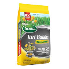 Get pest control information, pest control products, do your own pest control. Scotts Turf Builder 15 Lb 5 000 Sq Ft Weed And Feed Lawn Fertilizer 25006 The Home Depot