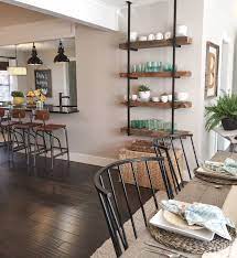 Where We Found All The Goodies Dining Room Industrial Industrial Farmhouse Living Room Farm House Living Room