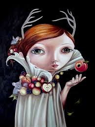 The Bitten Peach By Rachel Favelle Posters Art Prints Buy Art Print Flower Painting Canvas