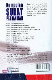 Objek dalam surat perjanjian kerja ini adalah jasa atau layanan dari pekerja. Buku 120 Contoh Kumpulan Surat Perjanjian Bukukita