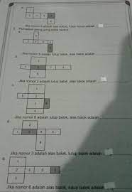 Demikianlah ulasan contoh soal bangun ruang sd untuk level kognitif pengetahuan. E Jika Nomor 5 Adalah Alas Kubus Tutup Kubus Adalah2 Perhatikan Jaring Jaring Balok Tersebuta Brainly Co Id