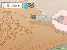 Small straight letter template to record in leather. How To Carve Leather With Pictures Wikihow