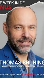 Deze week schuift niemand minder dan Thomas Bruning aan bij het  Bonusprogramma. Thomas kun je o.a kennen van zijn baan als algemeen  secretaris van de NVJ. En wij gaan het gesprek aan over zijn ...