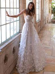 Sweetheart Neck A Line Wedding Dress Sweetheart Wedding Dress Embroidered Wedding Dress A Line Wedding Dress