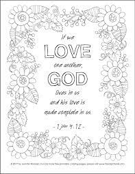 It is his divine will that young people come to faith in jesus christ and find salvation through the gospel and the work of the holy spirit to bring them to faith. Love Made Complete Coloring Page Flanders Family Homelife