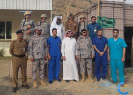 مدير عام الخدمات الطبية بوزارة الداخلية يزور الحد الجنوبي الجفر نيوز