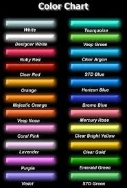 Neon Color Chart Okaaie My Living Room Will Be Neon Soo