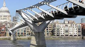 It is located between southwark bridge (downstream) and blackfriars bridge (upstream). Welt Der Physik Was Die Millennium Bridge Ins Wanken Brachte