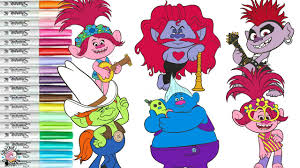 Maybe you would like to learn more about one of these? Dreamworks Trolls World Tour Coloring Book Pages Poppy Queen Barb Biggie Hickory And Chaz Youtube