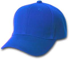 Blue cap