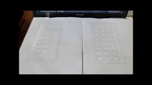 Vorlage auf a4 papier beidseitig im querformat ausdrucken (meine papierstärke beträgt 100 g/m², es geht schritt 3: Filofax Monatsubersicht Am Pc Selber Machen Youtube