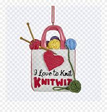 Forsythian is knit seamlessly and from the top down with options for short or long sleeves. Kurt Adler I Love To Knit Knitting Bag Ornament Crochet Clipart 4476384 Pinclipart