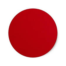 Red tableware kit for 48 guests. Plain Red Color Classic Round Sticker Zazzle Com Red Paint Colors Round Stickers Color