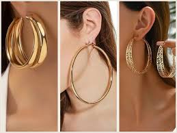 کالکشن گوشواره حلقه ای طلا؛ انواع گوشواره های حلقه ای یونیک