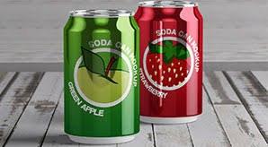 Two mockups showing one or two floating tin cans. 50 Best Free Tin Can Mockup Psd Files For Beverages Food Preservatives