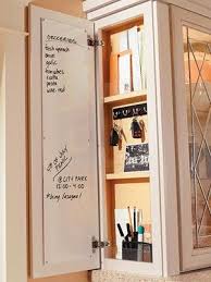 Door At The End Of A Kitchen Cabinet For Small Storage And Organization And Or Charging Station End Cap Where Applian Home Remodeling Home Home Organization