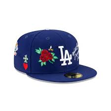 Bone Los Angeles Dodgers New Era Icon 59fifty Fitted Azul Brasil Bone New Era Mlb Masculino Loja