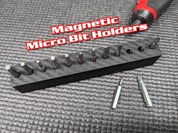 Magnetic Precision Micro 4mm Hex Bit Holder pair