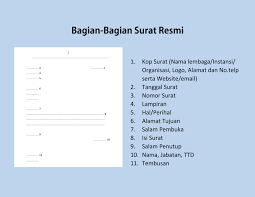 Nama serta alamat pihak yang dituju, di bagian ini cantumkan nama dan alamat pihak yang akan kamu undang dalam kegiatan secara lengkap dan jelas. Cara Membuat Surat Resmi Beserta Struktur Surat Humbel