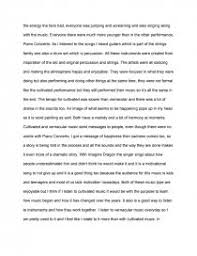 However, i did manage and decided that grown men don't cry by tim mcgraw had to be my favorite. Vernacular Music Critique Essay