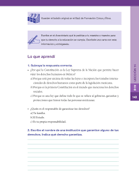 .del libro de formación cívica y ética 5 grado edición 2021 por favor quien conteste bien le do dejen en los comentarios cualquier pregunta, atiendo a los grados de: Formacion Civica Y Etica Quinto Grado 2016 2017 Online Pagina 143 De 224 Libros De Texto Online