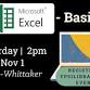 Microsoft Excel – Basics event image