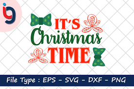 Download It S Christmas Time Graphic By Iyashin Graphics Creative Fabrica PSD Mockup Templates