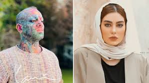 ‌ • خاله آلکسبس، بازیگر پورن آمریکایی که در آخرین موزیک ویدیوی ساسی مانکن  نقش سمیه را بازی کرد: باورم نمیشه در ایران دیدن بستنی خوردن یک دختر مدل با  اون تیپ،