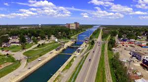 Simplify your finances with our services including bank accounts, mortgages, credit cards, savings and insurance. Lock 8 Of The Welland Canal In Port Colborne Aerial Photography Port Colborne Niagara Region