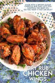 In a large bowl, use your hands to toss the flats and drumettes with the baking powder and salt until chicken is evenly coated. Dry Rub Chicken Wings Lord Byron S Kitchen