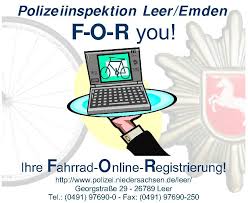 Fahrradpass bitte sofort vollständig ausfüllen und sicher aufbewahren. Rund Um S Rad Polizeidirektion Osnabruck