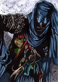 dejinn art horror icons character design
