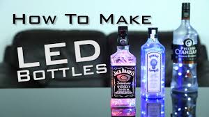 I love that the lights are bright to be so small, and i used them for my glass pink bottles on my fireplace. Diy How To Make Light Up Bottles Super Simple Youtube