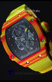 He is a total maniac when it comes to preparation and details. Richard Mille 27 03 Tourbillon Rafael Nadal Forged Carbon Swiss Replica Watch Als2018 Rpw9183
