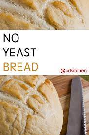 No Yeast Bread Recipe Cdkitchen Com Yeast Free Breads Easiest Bread Recipe No Yeast No Yeast Bread